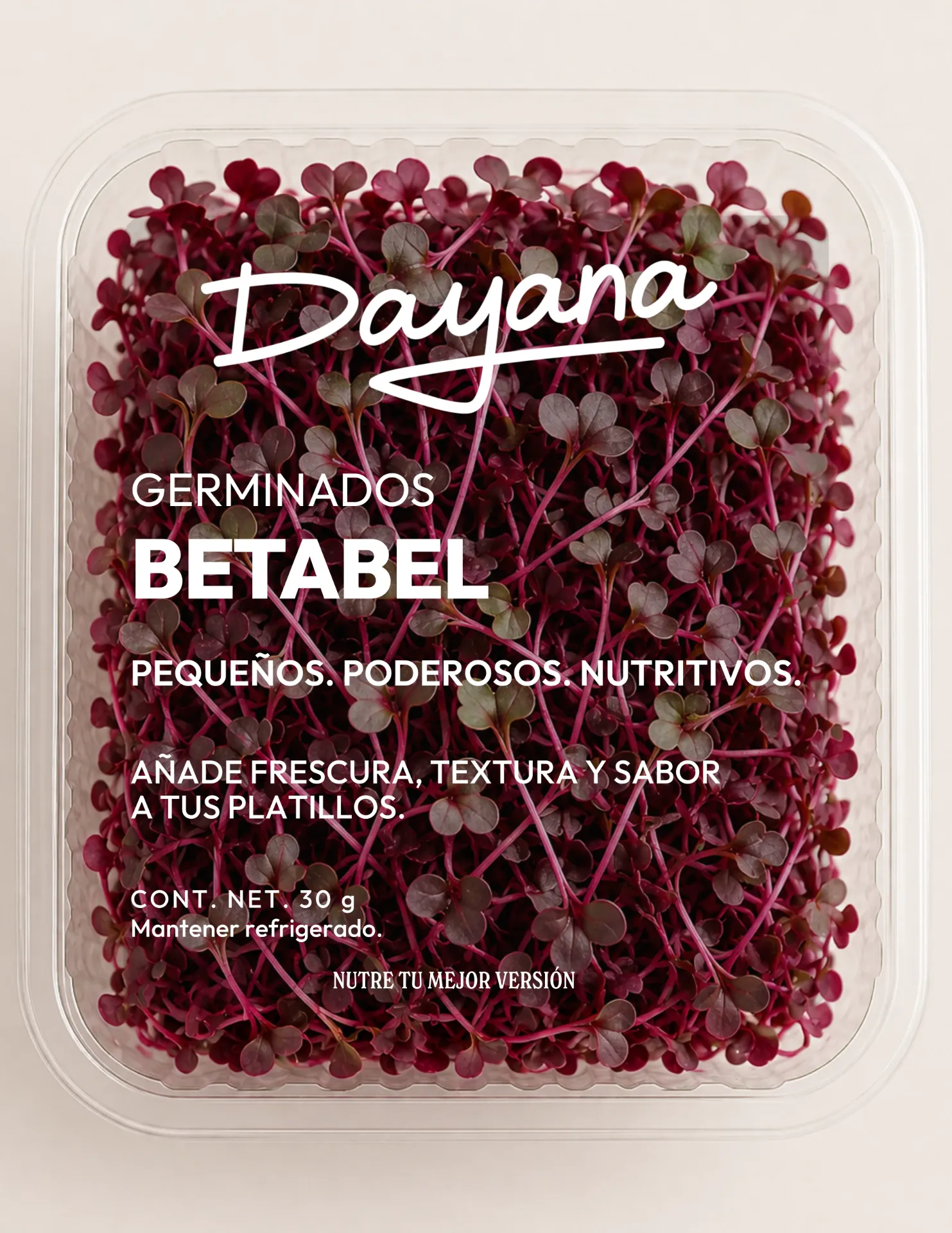 [GERBET30] Germinados Dayana 30g (Betabel)